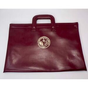 Vintage Hazel University of Alabama Vinyl Portfolio Briefcase Document Case USA
